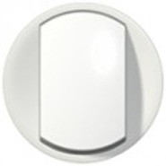 Legrand Celiane Лицевая панель выключателя одноклавишного (белый)