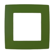 Рамка 1 пост - зеленый, ЭРА 12