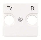 Накладка для TV-R розетки - альпийский белый, ABB Zenit (N2250.8 BL)