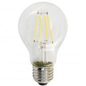 Лампа светодиодная филамент (теплая), А-60 Е-27 7W 2700К, FERON (LB-57 2700К)