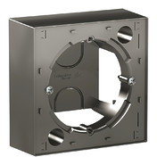 Коробка наружного монтажа - сталь, Schneider Atlas Design