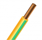 ПуВ (ПВ-1) 1x1,5 желто-зеленый, провод силовой (ПуВ 1x1,5 Ж/З)