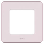 Рамка 1 пост - розовый INSPIRIA 673934