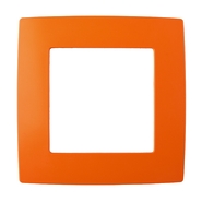 Рамка 1 пост - оранжевый, ЭРА 12