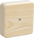 Коробка распаечная 75х75х20 мм, сосна, с контактной группой, КМ41212-04 - IEK