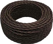 Информационный кабель UTP, 20 м — коричневый глянец, Bironi