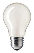 60W E27 PHILIPS Лампа накаливания матовая ЛОН 60вт A55 230в E27 (35471684)