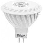 Лампа светодиодная (белый нейтральный), 7вт 230в GU5.3 3000K, Navigator (94350 NLL-MR16)